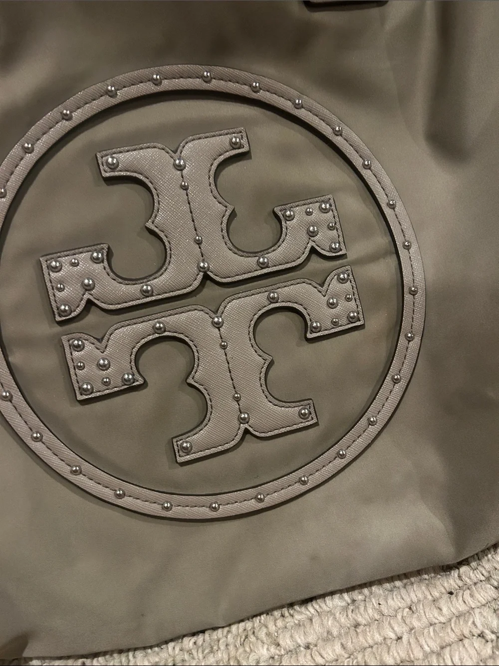 Tory Burch Ella Tote with Logo Medallion